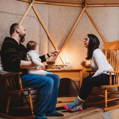 Unforgettable Glamping yurt rental Truro Nova Scotia. seek wilderness accommodations.